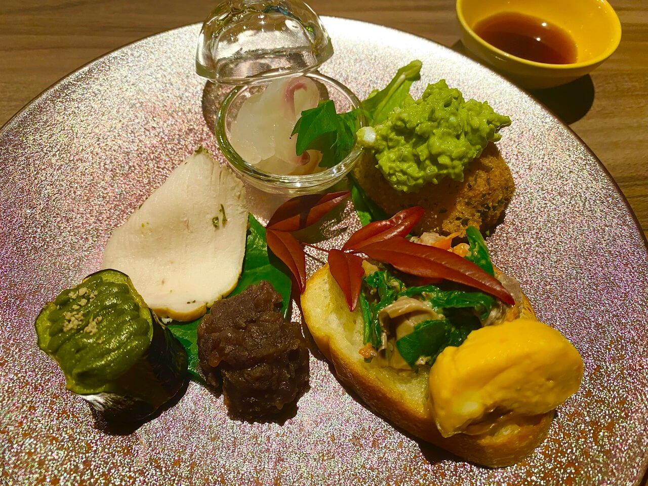 ハイティープラン前菜