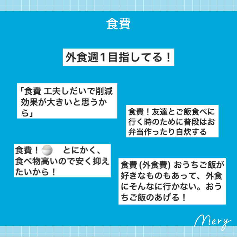 節約①食費
