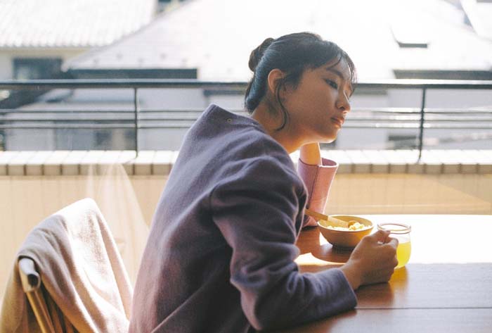 ごはんを食べる様子