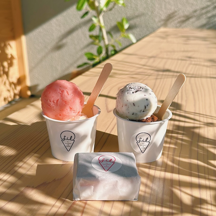 fil ice cream & coffeeのアイス