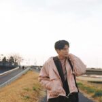 男性の横顔