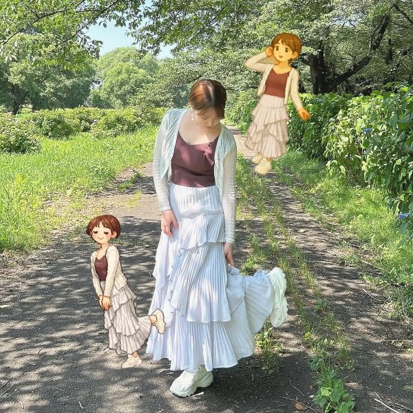 フリルスカート