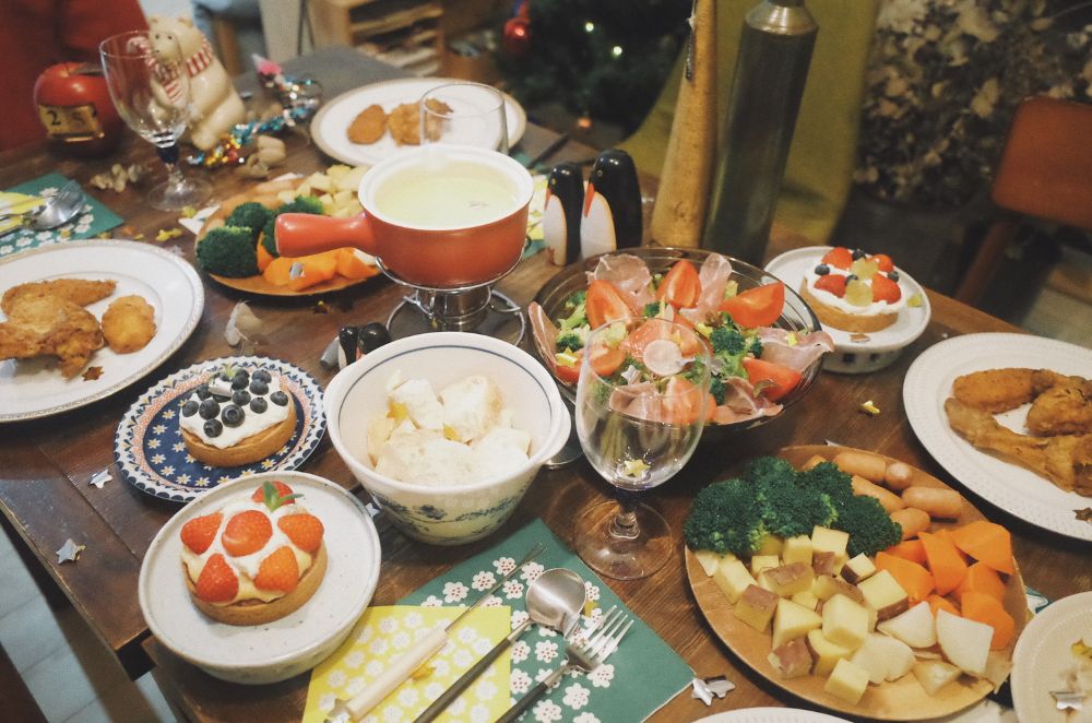 クリスマスディナーのイメージ