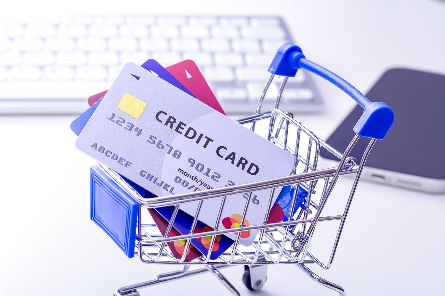 クレジットカードとカート