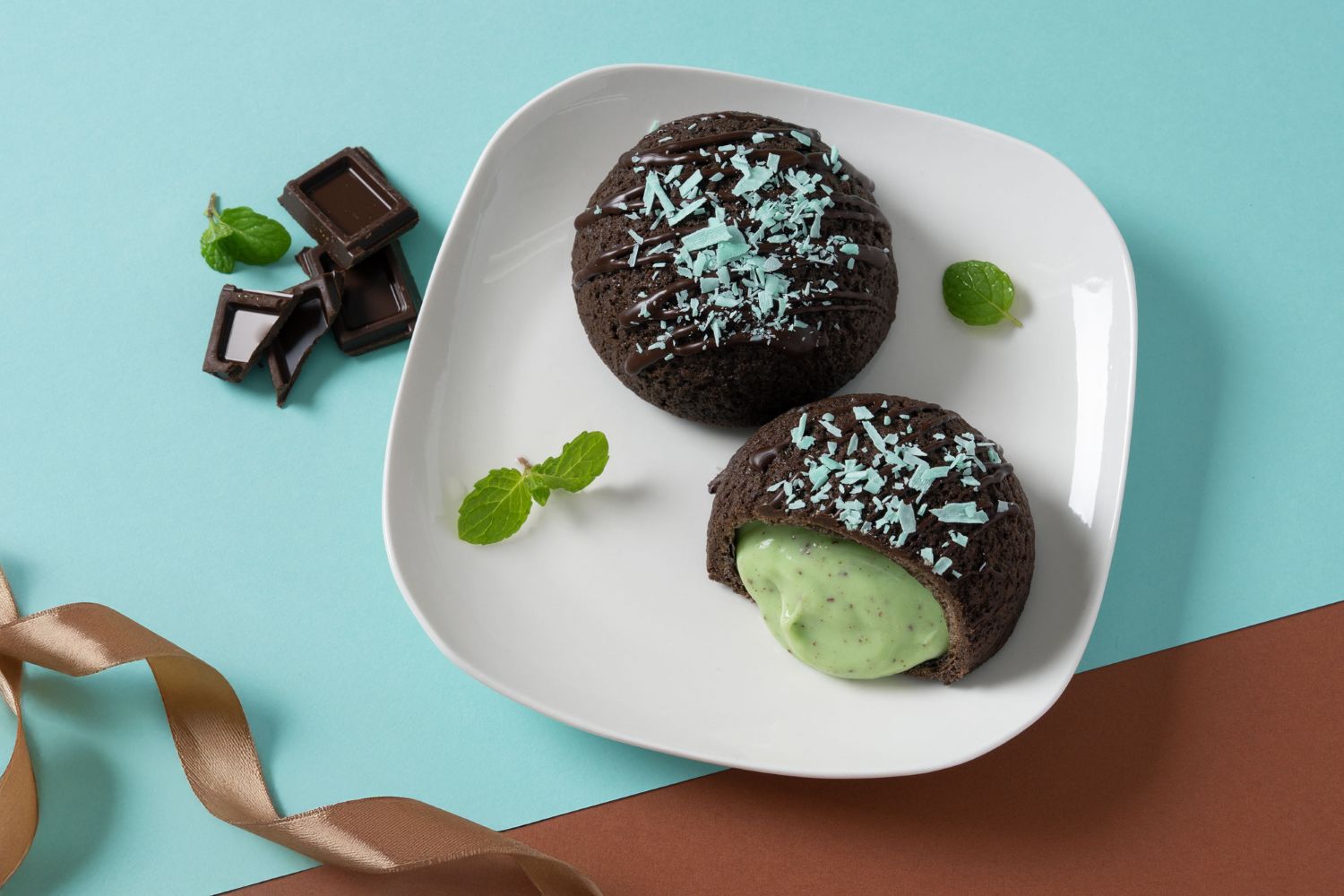 ビアードパパ
チョコミントシュー