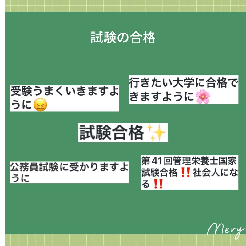 試験の合格