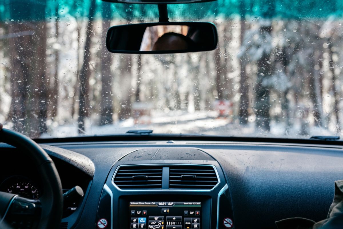 車内からの風景